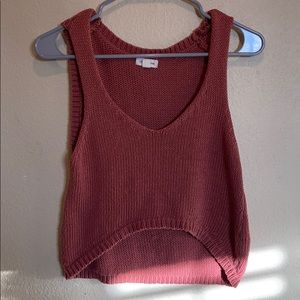 Tank top crop top